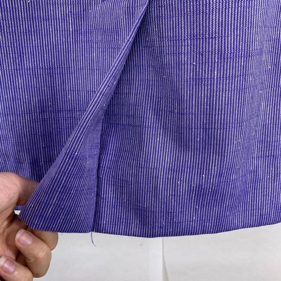 Vintage 90s Pendleton Country Sophisticated Micro Stripe Skirt Medium - Picture 14 of 15